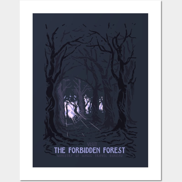 Visit The Forbidden Forest Wall Art by mathiole